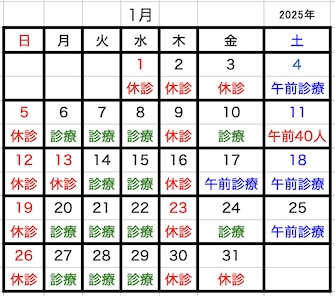 2025年01月診療4